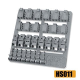 MOSHI M.S. HS008/009/011  Science Model Detail Modification Scapular Armor General Use