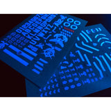 20250722 XUEYAN XY / SNOW FLAME PG-06 PG Ms-06f Zaku II Red Zaku Green Zaku Fluorescence Water slide decal
