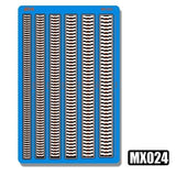 MOSHI M.S. MX019-MX024  Military Model Etching Detail Parts