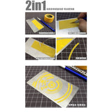MOSHI M.S. MS-023  Military Model Circular Arc Cover Cutting Plate