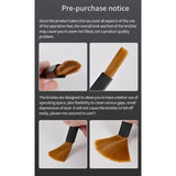 MOSHI M.S. MS105 Aluminium alloy Nylon material Model Cleaning brush