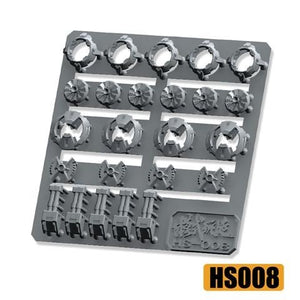 MOSHI M.S. HS008/009/011  Science Model Detail Modification Scapular Armor General Use