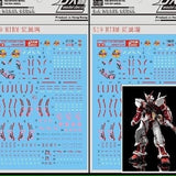 DL DALIN Water slide decal 1/100 HIRM S19 Red Frame
