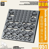ANUBIS 3D print detail upgrade parts DUA021-060 details upgrade accessories Active shaft Heat sink Oil pipe Outer armor no kits