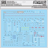 DL DL DAlibabaN Water slide decal RG50 RG GaoGaiGar GGG