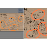 CB butcher parts for MG Unicorn Full Armor Ver Ka OVA K4 M2 N20