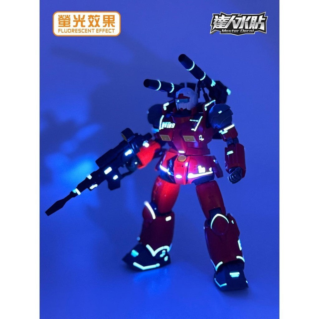 MASTER 水転写デカール H023 HG 1/144 ガンキャノン ククルス ドアンの