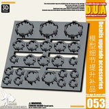 ANUBIS 3D print detail upgrade parts DUA021-060 details upgrade accessories Active shaft Heat sink Oil pipe Outer armor no kits