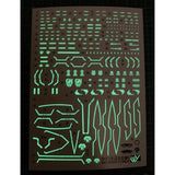LANYU Water slide decal for MG 1/100 Astrea F  (Luminous+Fluorescent)