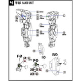Transamsphere TRS 8822 MB 00Q Full Saber Stand Water Slide Decal TRSQT8822