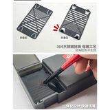 M.S. MOSHI Tool MS067 Waterborne Paint Color Mixing And Moisturizing Box