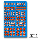 MOSHI M.S. MX001-012  Model Detail Modification Metal Etching