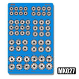 MOSHI M.S. MX025-030  Military Model Foldable Booster Metal Etching Detail Parts