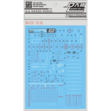 DL DALIN Water slide decal RG Series EVA 01 Impulse Unicorn Freedom Crossbone Strike