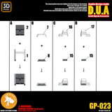 ANUBIS 3D print detail upgrade parts GP023 parts fit for MG Kyrios in the kits