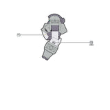 Transamsphere TRS HG 1/144 TWFM Demi Trainer Water Slide Decal TRSHG010
