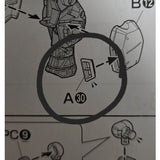 CB MG 22 butcher parts for  Heavyarms