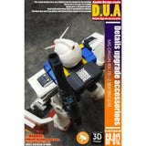 ANUBIS 3D print detail upgrade parts GP012 parts fit for MG RX-78-2 GTO no kits Collectibles
