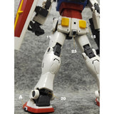 ANUBIS 3D print detail upgrade parts GP012 parts fit for MG RX-78-2 GTO no kits Collectibles