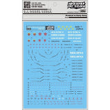 DL DALIN Water slide decal UC43 HIRM 1/100 GOD