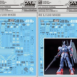 DL DALIN Water slide decal Uc08 RE 1/100 MK III MK 3MK3 MKIII