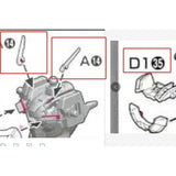 CB RG 19 butcher parts for exia D1-25 C1-8 D1-32  D1-33