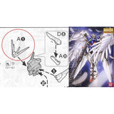 CA MG Wing Zero ver.ka  A1 V-FIN replacement spare parts