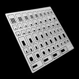 Alexen AJ0096 AJ0097 Model Tool Flat/Folding Detail Modification Auxiliary Engraving Ruler