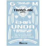 1010 PG EXIA PG AVALANCHE EXIA STAND TRANS-AM EXIA Water Slide Decal 1010PG004