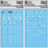 DL DALIN Water slide decal MG MB 8816 Astraea F Type F GN17 Stand