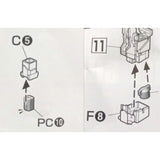CB RG 08 1/144 butcher parts for  Banshee C5 PC10 F8 G25 J7