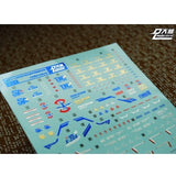 DL DALIN Water slide decal MG MB Strike Freedom 4 Color Coating