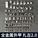 CALILY MG Char red zaku 2.0 outer armor metal parts