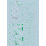 20250721 EVO PG 1/60 BANSHEE GREEN water slide decal EVOPG018