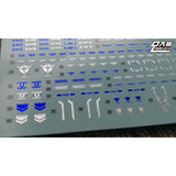 DL DALIN Water slide decal MG EXIA Avanlanche 00 General Usegold Coating