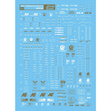 DL DALIN Water slide decal UC01 MG Banshee Gold Coating