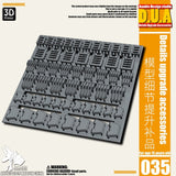 ANUBIS 3D print detail upgrade parts DUA021-060 details upgrade accessories Active shaft Heat sink Oil pipe Outer armor no kits