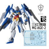 Transamsphere TRS MG 1/100 AGE-2 NORMAL Water Slide Decal TRSMG014
