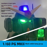 CALILY 1/60 PG MK2 MK 2 LED set  eye and chest