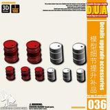 ANUBIS 3D print detail upgrade parts DUA021-060 details upgrade accessories Active shaft Heat sink Oil pipe Outer armor no kits