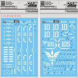DL DAlibabaN Water slide decal UC38 ZEONG HGUC SINANJU Stein