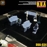 ANUBIS 3D print detail upgrade parts gnaku maintenance scenario computer dashboard DUA034  detail parts no kits