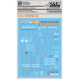 DL DALIN Water slide decal MG ReZEL Type C