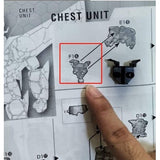 CB butcher parts for HG Great Mazinger