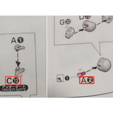 CB RG 07 butcher parts for SAZABI