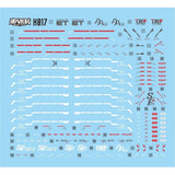 MASTER Water Slide Decal H017 HG 1/144 Strike Freedom Fluo Type Collectibles