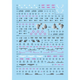 20250722 XUEYAN XY / SNOW FLAME 1/60 Nu RX-93 5in1 Water slide decal