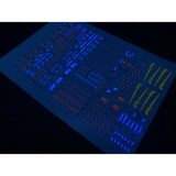 20250722 XUEYAN XY / SNOW FLAME RG Full Armor Unicorn Fluorescence Water slide decal