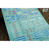DL DALIN Water slide decal MG MB Strike Freedom 4 Color Coating