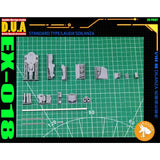 ANUBIS 3Dプリントディテールアップグレードパーツ EX018 HGスタンダードタイプ LAUDA'S DILANZA 3Dプリントディテールパーツ キットなし コレクターズアイテム